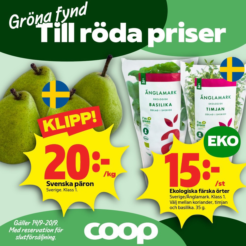 Coop | Mat Erbjudanden Medlem ad creative 10
