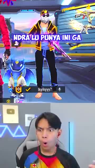 Free Fire MAX x JUJUTSU KAISEN advertising creative