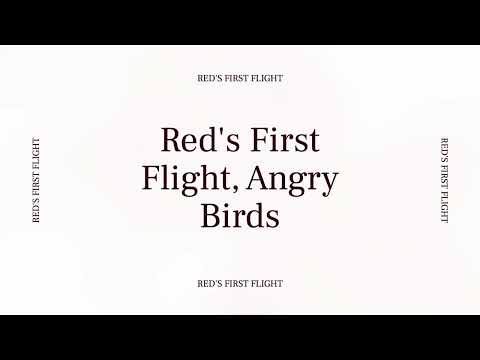 Red's First Flight advertising creative