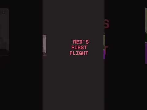 Red's First Flight advertising creative