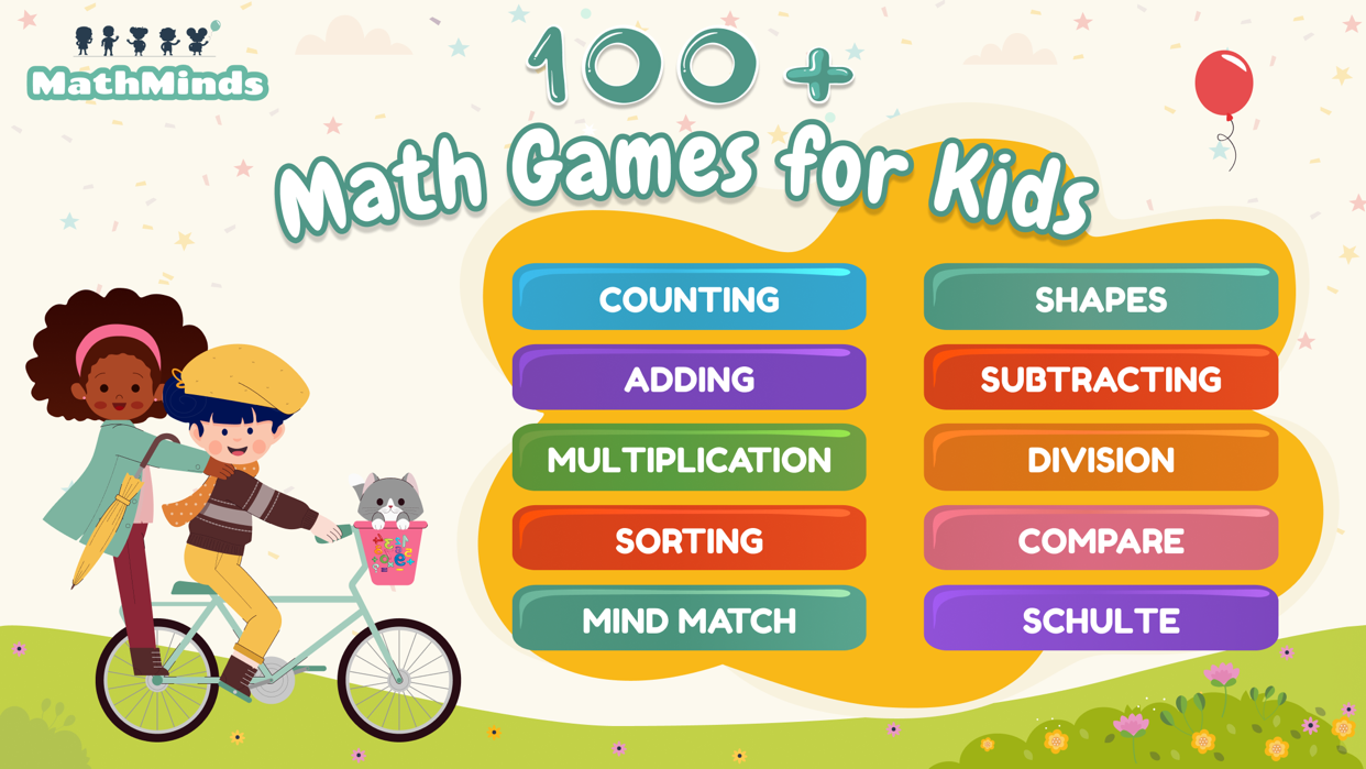 Cool Math Games for Kids Study ad creative 3