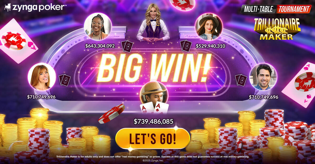 Zynga Poker ™ – Texas Holdem 广告素材
