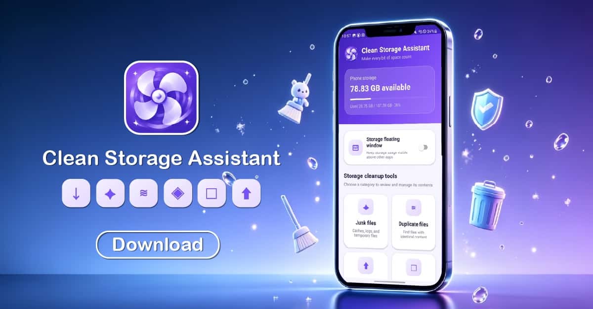 Clean Storage Assistant 广告创意
