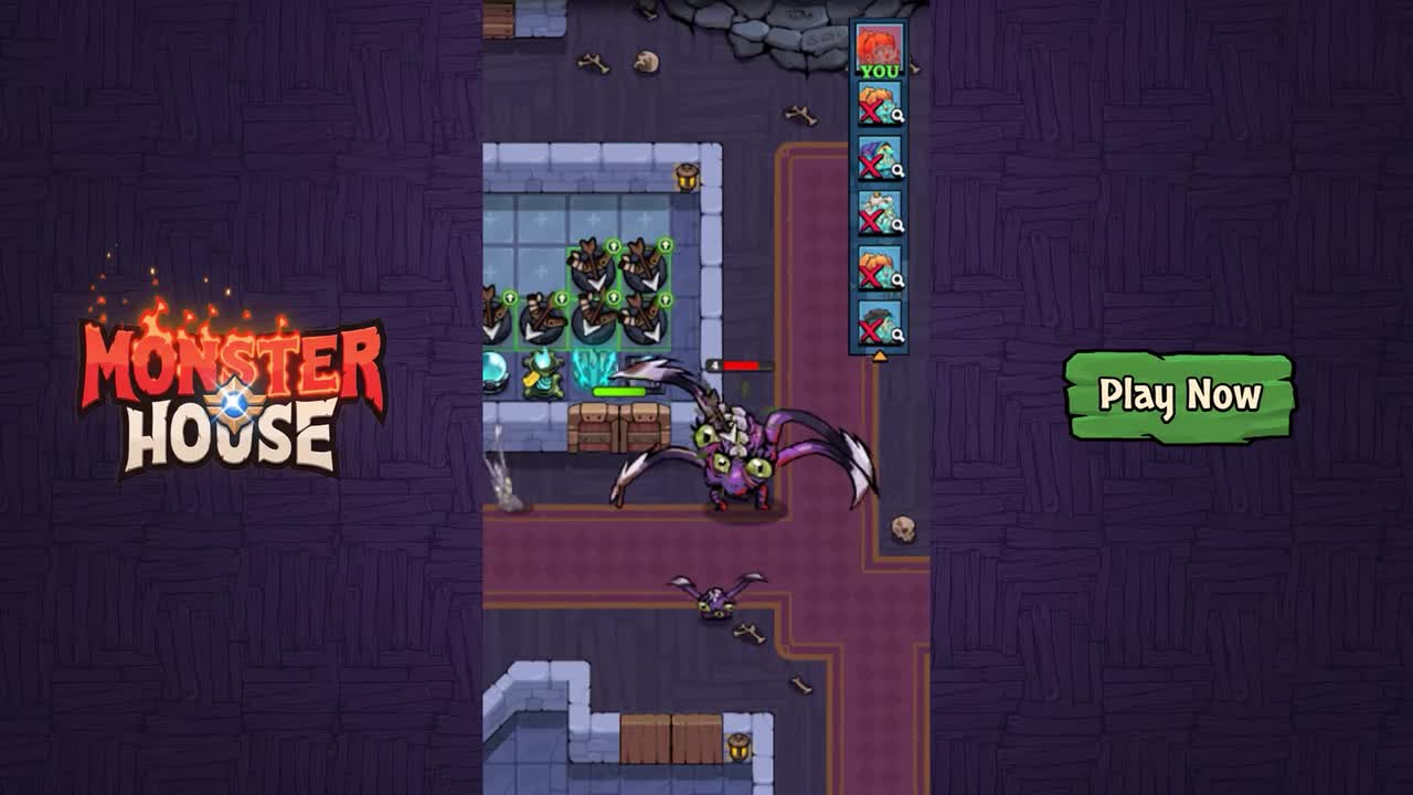 Monster House: Escape Dorm ad creative
