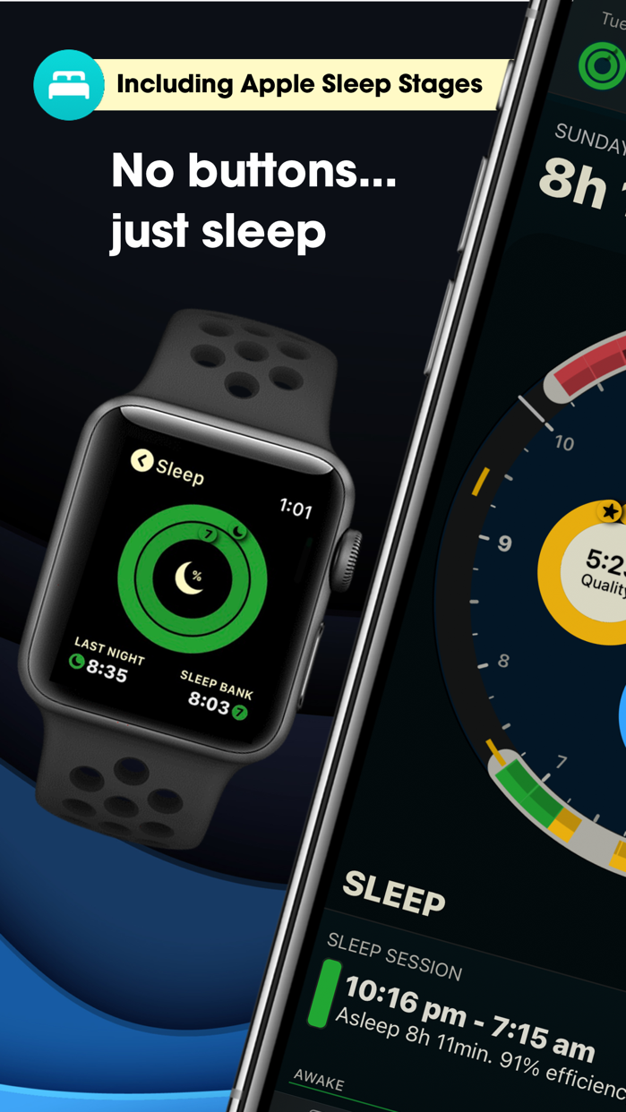 AutoSleep: Watch Sleep Tracker 广告素材 3