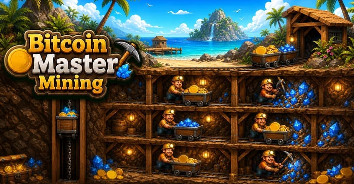 Bitcoin Master BTC Mining Game ad creative