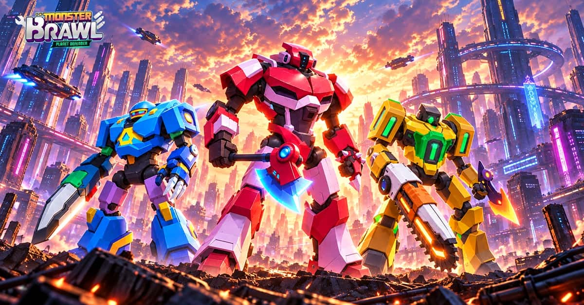 Monster Brawl: Robot Defender ad creative