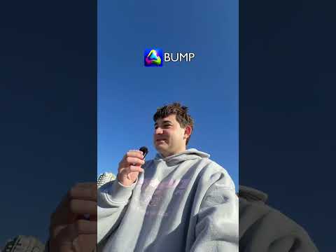 Bump - real life is happening advertising creative