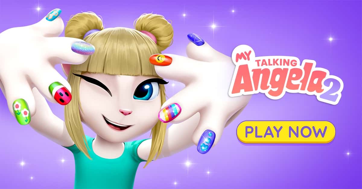 My Talking Angela 2 广告创意