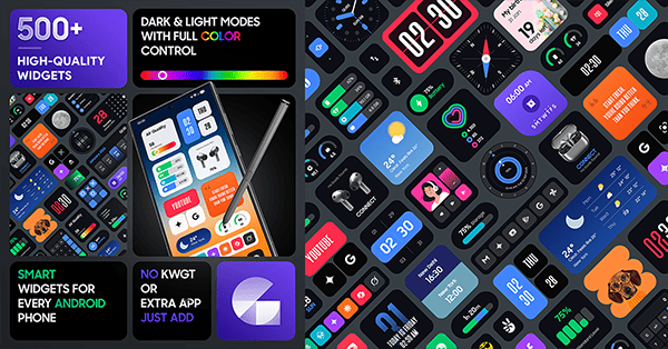 Galaxy Widgets: One UI 广告素材