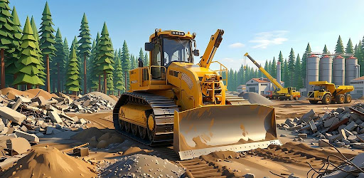 Bulldozer Master: Crush & Mine 广告素材