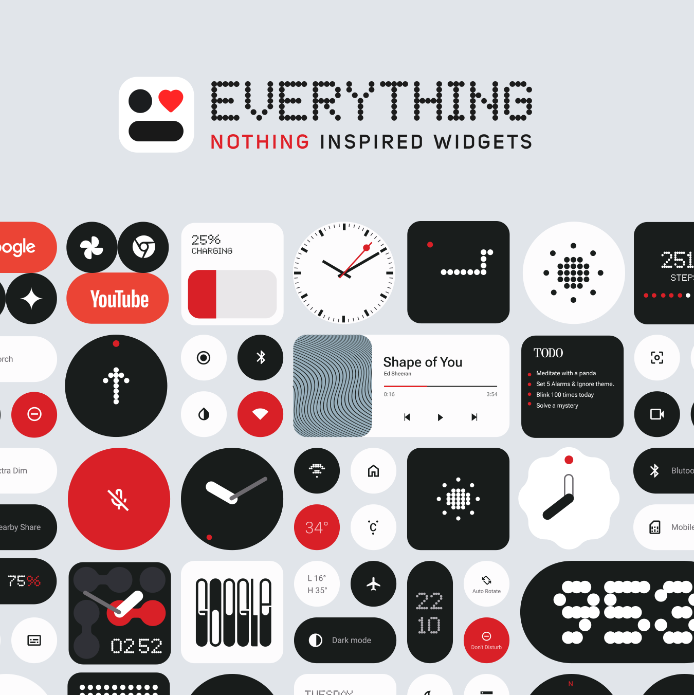 Everything Widgets advertising creative