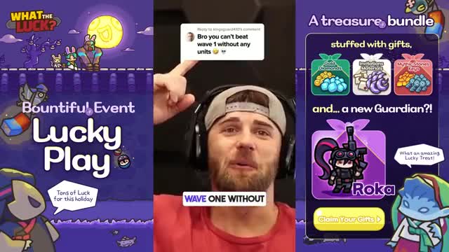 What the Luck?: Lucky Defense advertising creative