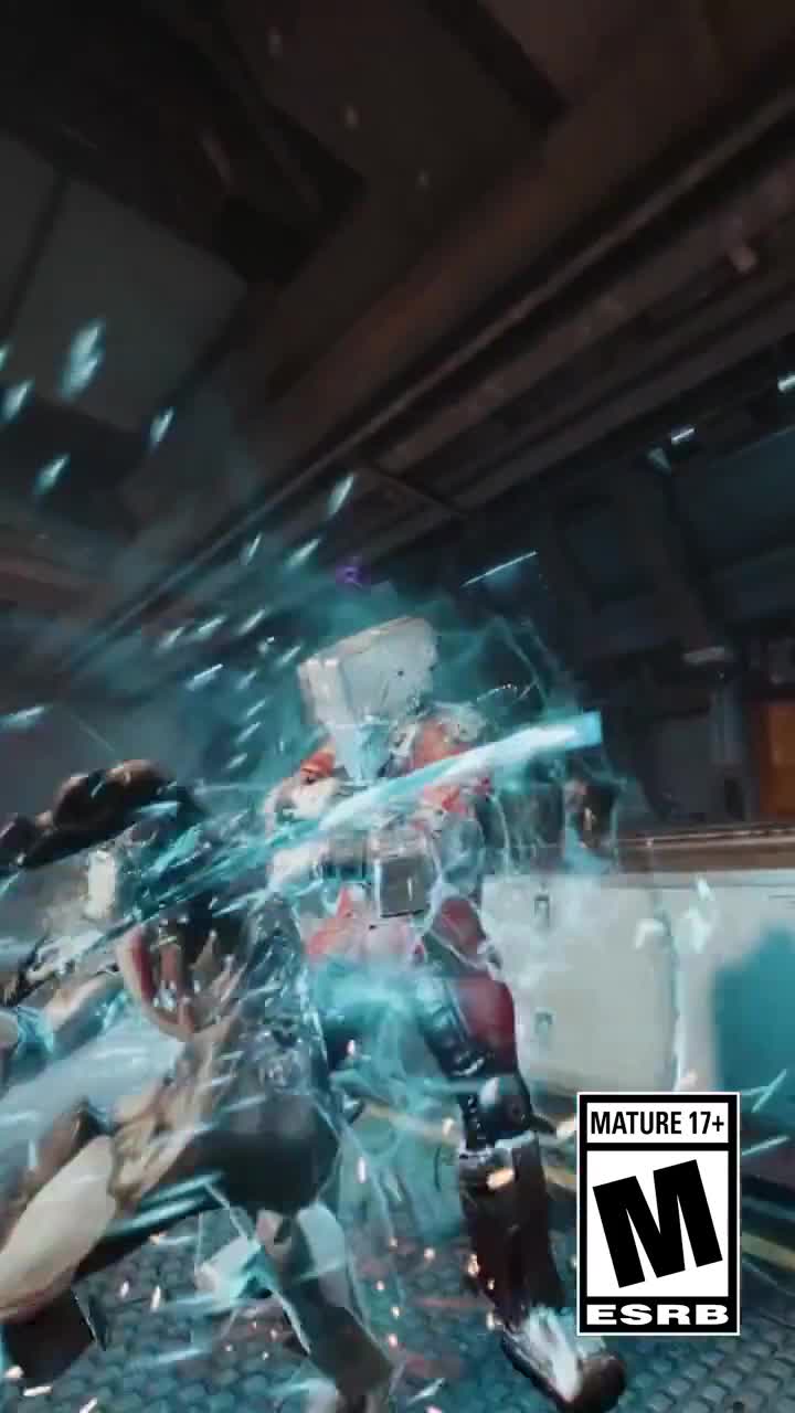 Warframe ad creative