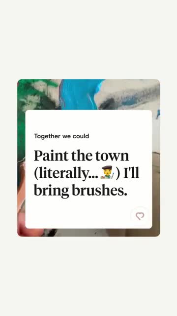 Hinge Dating App: Match & Date advertising creative